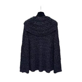 Like new Chanel black knitted sweater