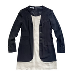 Moschino blazer illusion dress