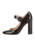 Gianvito Rossi black Lorraine patent pumps