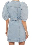 Acler blue Denim Dress