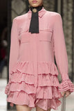 Paul & Joe pink ruffle dress