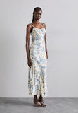 Sandro Joselle floral-pattern woven maxi dress (Spring-Summer 2024 Collection)