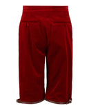 Gucci Red Stretch Velvet Shorts