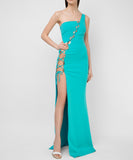 Philipp Plein turquoise dress