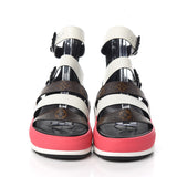 Louis Vuitton Patent Monogram LV Archlight Sandals