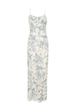 Sandro Joselle floral-pattern woven maxi dress (Spring-Summer 2024 Collection)