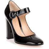 Gianvito Rossi black Lorraine patent pumps