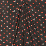 SAINT LAURENT V-neck mini dress