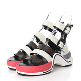 Louis Vuitton Patent Monogram LV Archlight Sandals