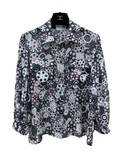 Chanel logo blouse