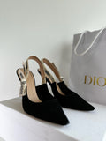 Dior J'adior Black Heels