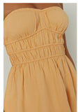 Meshki mango eloise strapless mini dress