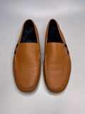 Gucci brown leather loafers