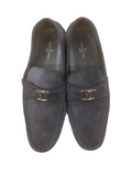 Louis Vuitton Dark Grey Suede Loafers