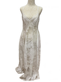 Ermanno Scervino white floral lace maxi dress
