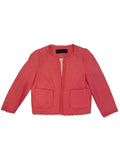 Zara Basic pink prayed structured blazer