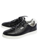 Chanel black leather sneakers