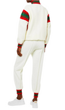 Gucci GG logo web-stripe zip up Jacket