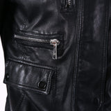 Dolce & Gabbana sheepskin Biker Leather Jacket