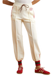 Gucci GG logo patch track pants in Jersey