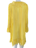 Blumarine yellow tunic dress