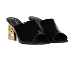 Dolce & Gabbana Crossover logo hell black mules