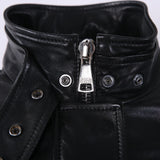 Dolce & Gabbana sheepskin Biker Leather Jacket