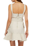 Acler manning mini belted dress