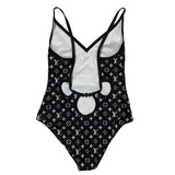 Louis Vuitton monogram one-piece swimsuit