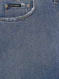 Dolce & Gabbana High waisted denim skirt