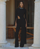 Chic le Frique Lisette black long top
