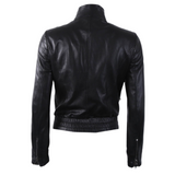 Dolce & Gabbana sheepskin Biker Leather Jacket