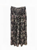 Chanel logo long skirt