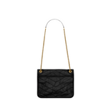 Saint Laurent Niki Baby Handbag Black leather