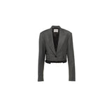 Miu miu Grisaille Single Breasted Jacket