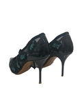 Sophia Webster black leopard print heels