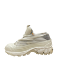 Burberry White Mesh and Leather Arthur Low Top Sneakers