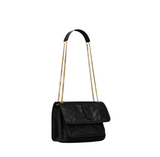 Saint Laurent Niki Baby Handbag Black leather
