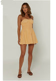 Meshki mango eloise strapless mini dress