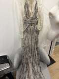 Roberto Cavalli custom snake dress