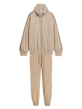 Brunello Cucinelli brown track set