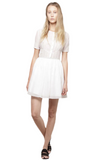 Proenza schouler white dayshirtdress mini dress