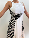 Versace Vintage white printed dress