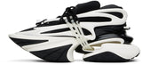 Balmain Black and White Unicorn Low-Top Sneakers