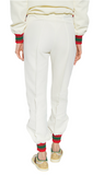 Gucci GG logo patch track pants in Jersey
