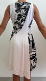 Versace Vintage white printed dress