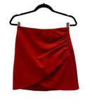 Alice + Olivia red mini skirt