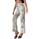 Zara animal print pants