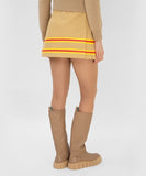 PHILOSOPHY DI LORENZO SERAFINI Wrap Skirt With Contrast Print