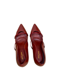 Pierre Cardin burgundy pumps